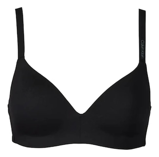 Foto 2 | Calvin Klein Pack De 2 Brasieres Sin Varilla Para Mujer, Súper Cómodos, Sin Costuras, Color Negro Y Cedro