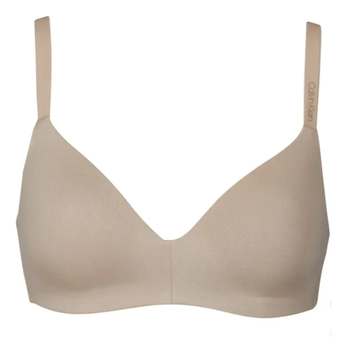 Foto 4 pulgar | Calvin Klein Pack De 2 Brasieres Sin Varilla Para Mujer, Súper Cómodos, Sin Costuras, Color Negro Y Cedro