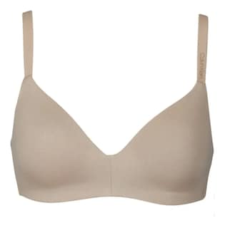 Foto 3 | Calvin Klein Pack De 2 Brasieres Sin Varilla Para Mujer, Súper Cómodos, Sin Costuras, Color Negro Y Cedro