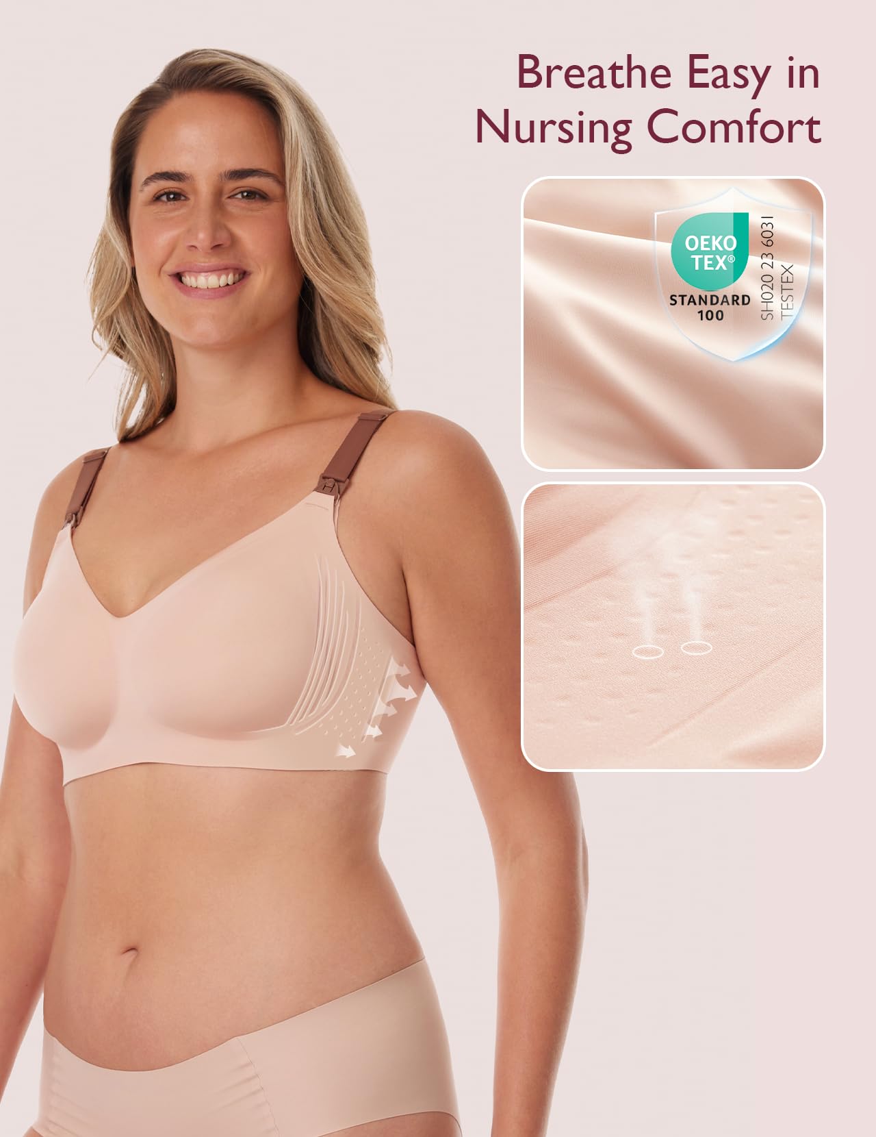 Foto 5 pulgar | Sujetador De Lactancia Momcozy Para Lactancia 3.0 Jelly Strip Support - Venta Internacional.