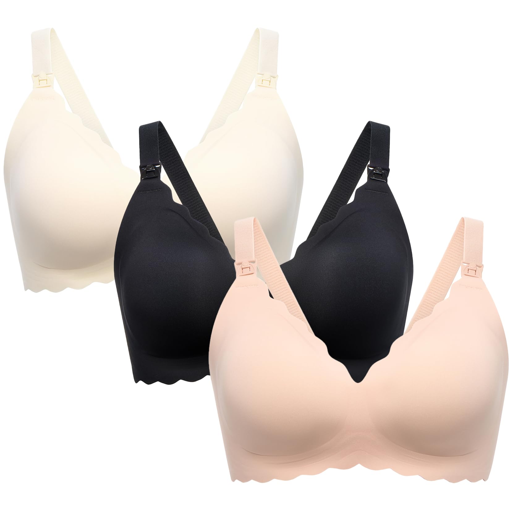 Foto 1 | Sujetador De Lactancia Momcozy Seamless Para Embarazo Y Maternidad Inalámbrico - Venta Internacional.