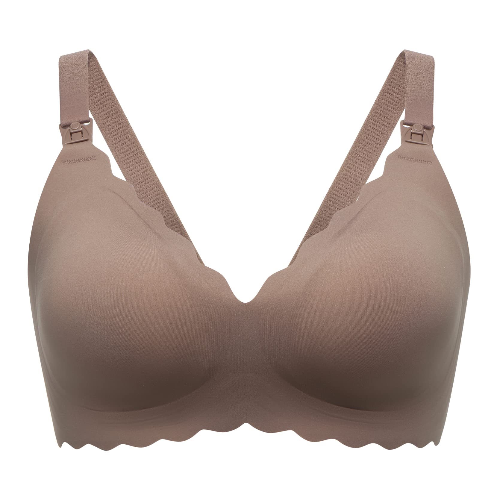 Foto 1 | Sujetador De Lactancia Momcozy Seamless Pregnancy Maternity Marrón Oscuro - Venta Internacional.
