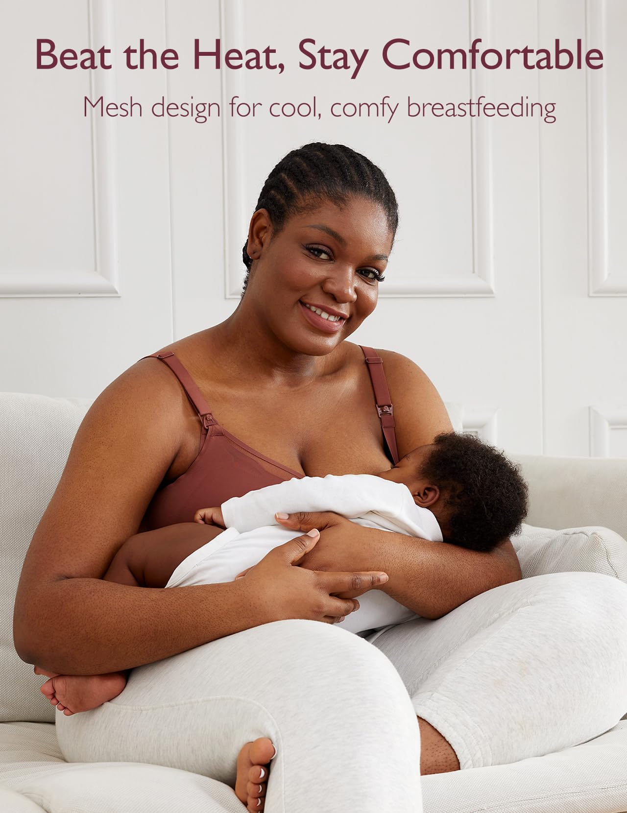 Foto 3 | Sujetadores De Lactancia Momcozy Para Amamantar, Cómodo Sujetador De Maternidad - Venta Internacional.