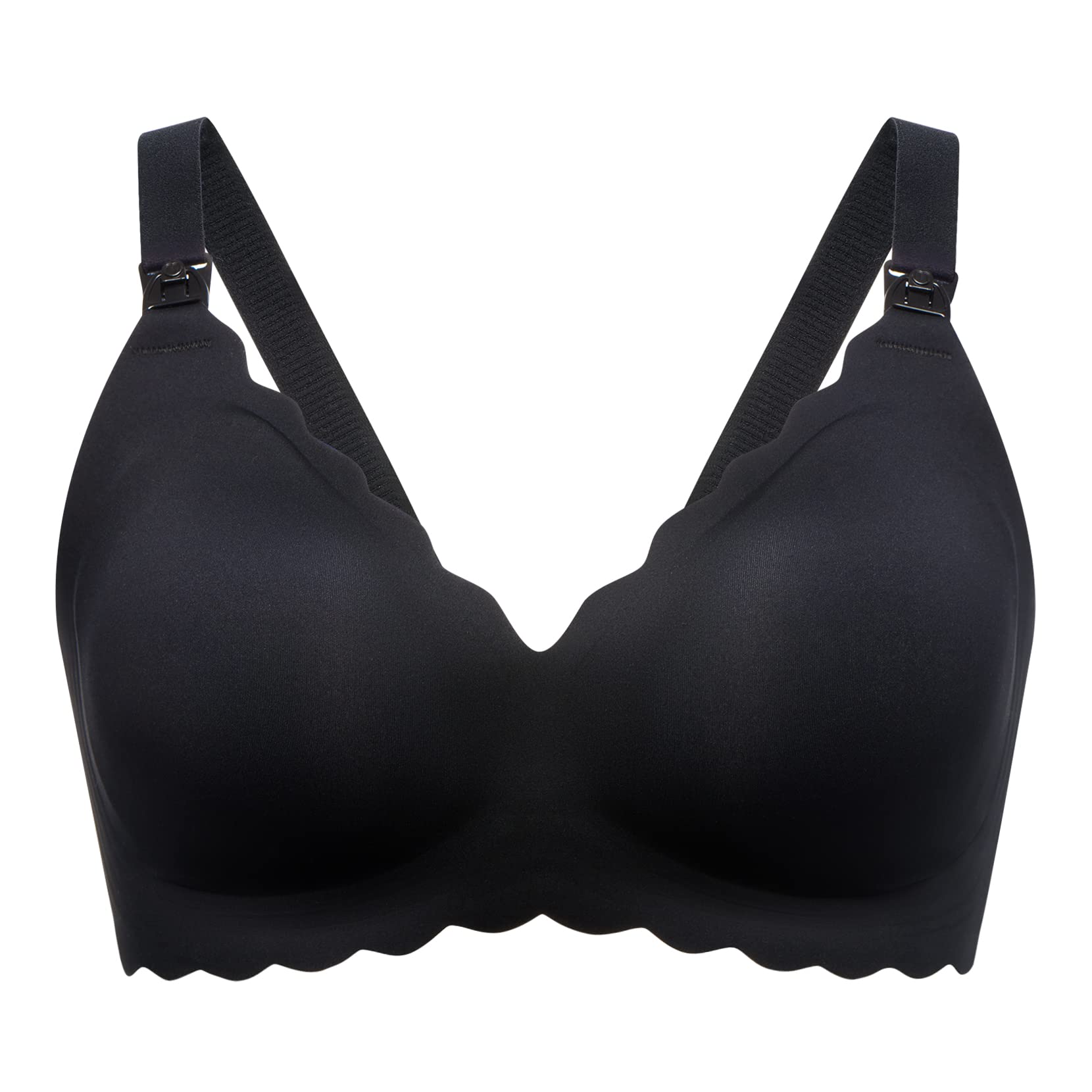 Sujetador De Lactancia Momcozy Seamless Pregnancy Maternity Black - Venta Internacional.