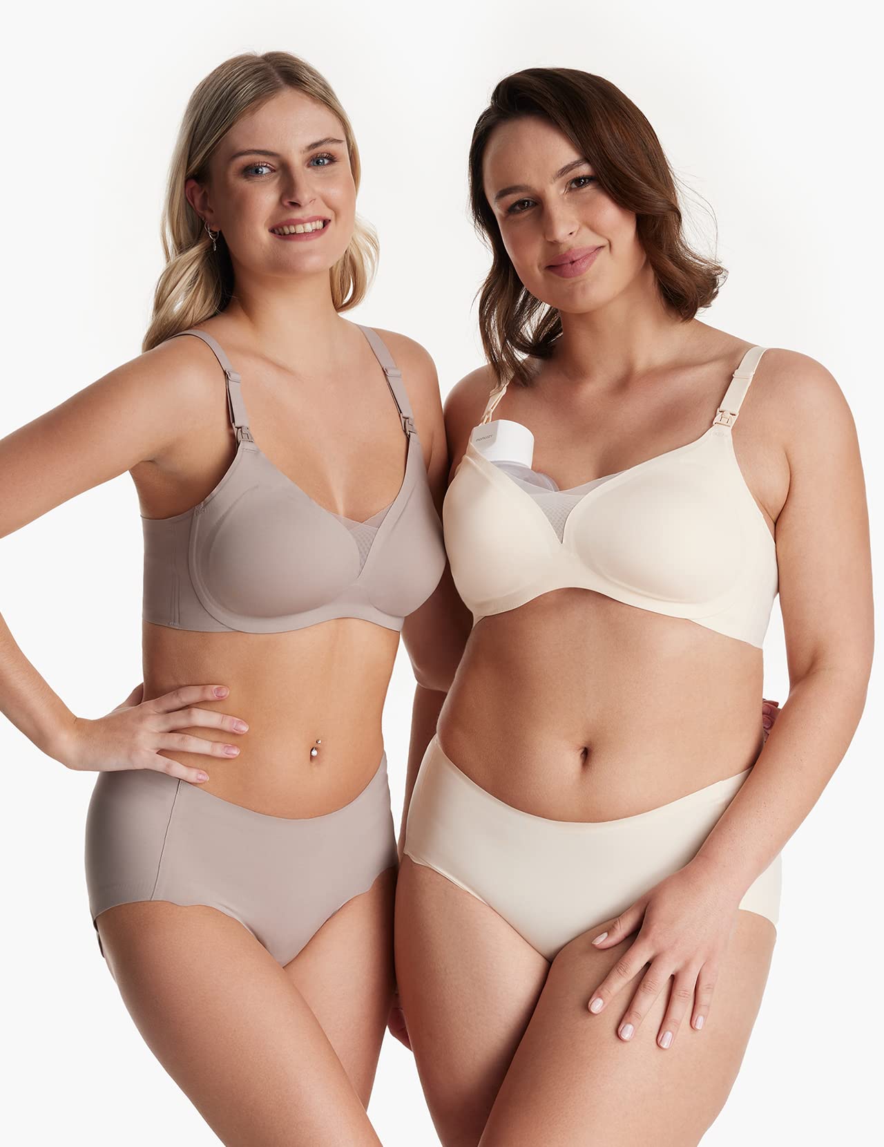 Foto 5 pulgar | Sujetador De Lactancia Momcozy Comfort Maternity Sleep Embarazo Nude - Venta Internacional.