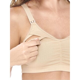 Foto 2 | Paquete De Dos Tops De Lactancia Ilusión 76000 Beige
