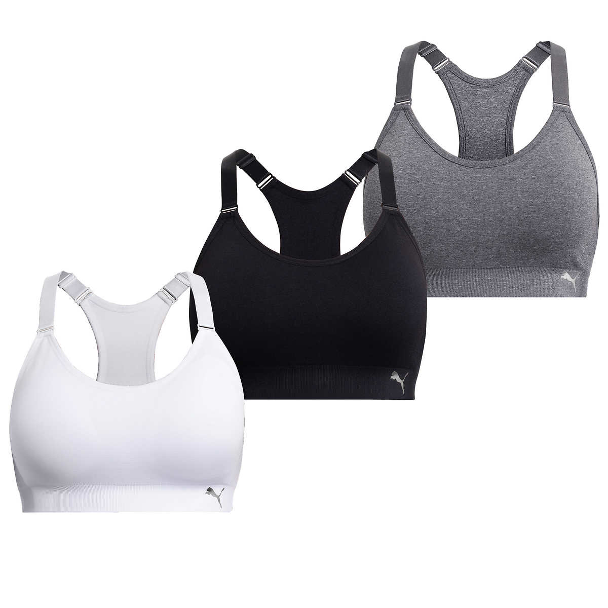 Tops Deportivos Puma 3 Piezas para Mujer