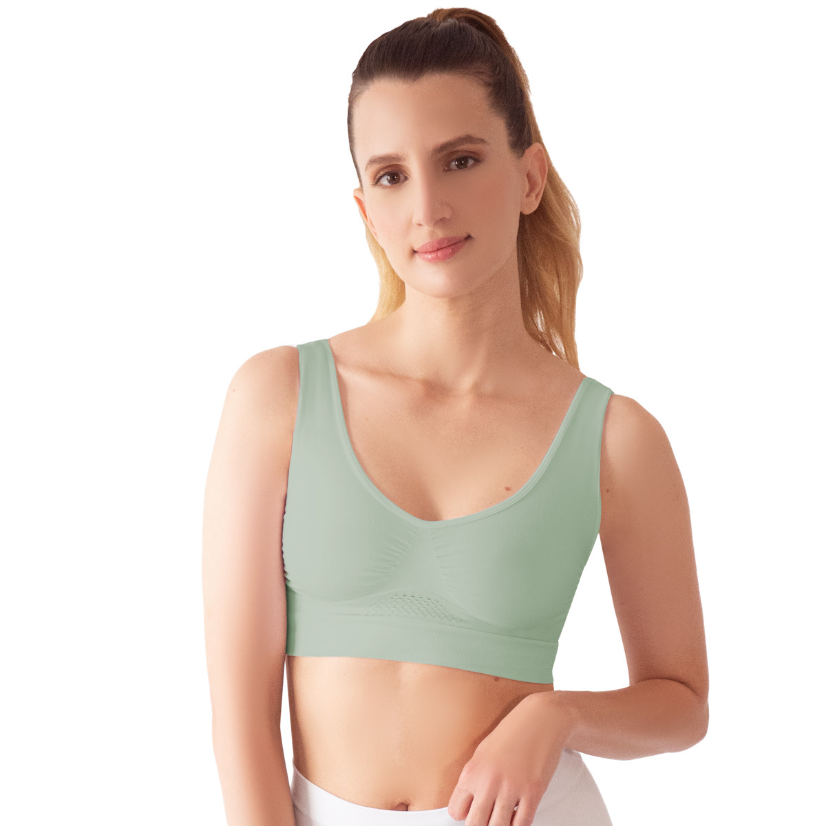 Foto 3 pulgar | Kit De 3 Bra Fresh Colores Aqua I Love Shape M2024 Ch