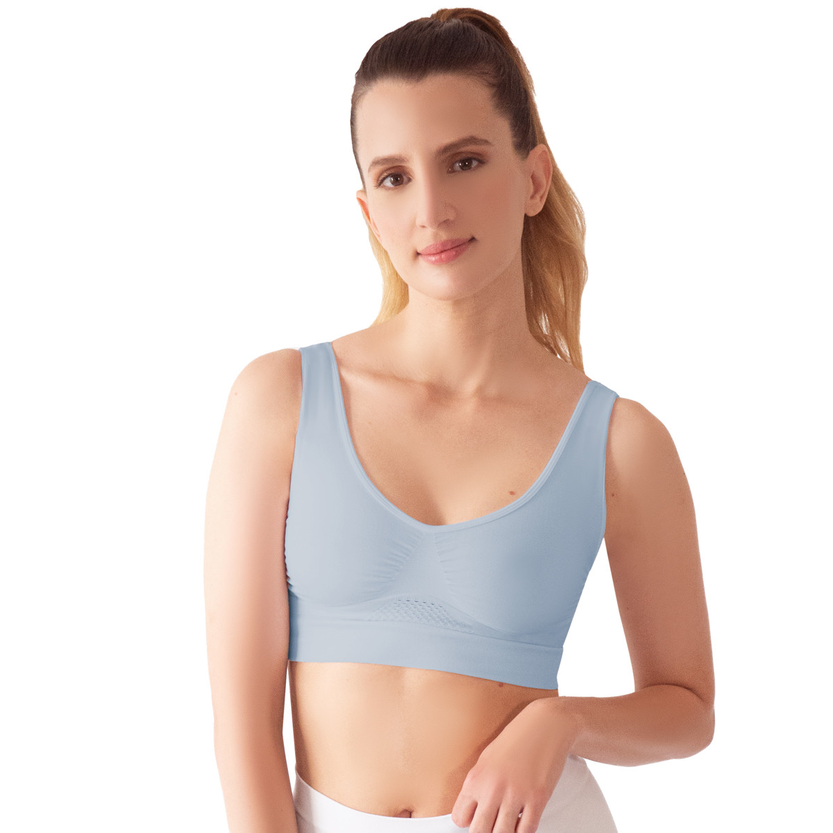 Foto 5 pulgar | Kit De 3 Bra Fresh Colores Aqua I Love Shape M2024 Ch