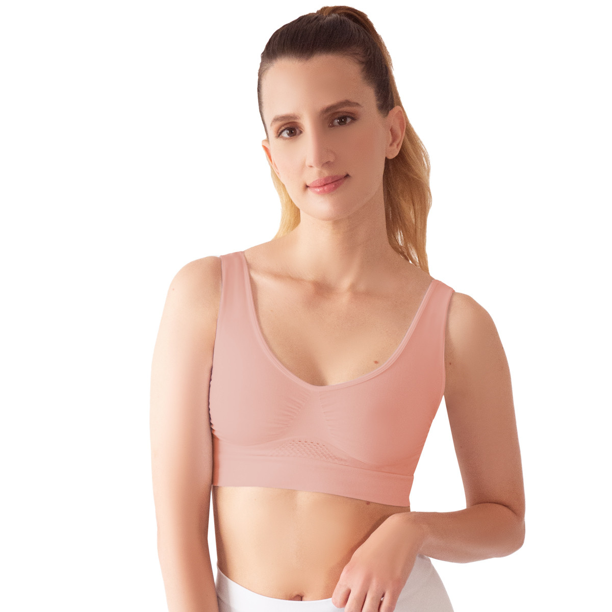 Foto 3 pulgar | Kit De 3 Bra Fresh Colores Nude I Love Shape M2024 Ch