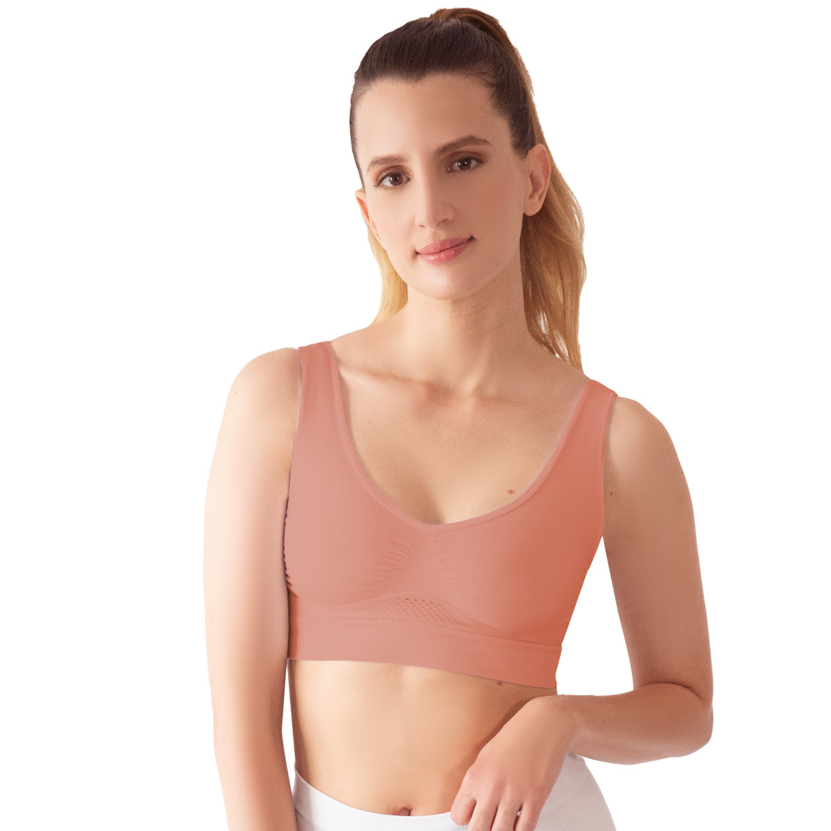 Foto 5 pulgar | Kit De 3 Bra Fresh Colores Nude I Love Shape M2024 Ch