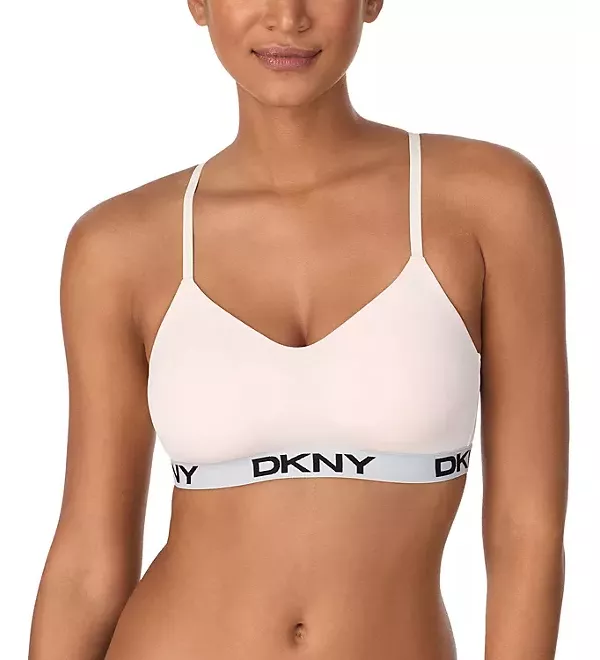 Foto 2 pulgar | Brasier Dkny Mujer 2 Pzs Ajustable Copas Removibles Skyline Pearl Cream