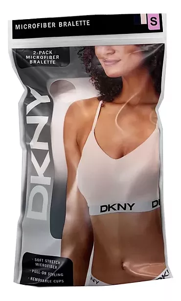 Foto 5 pulgar | Brasier Dkny Mujer 2 Pzs Ajustable Copas Removibles Skyline Pearl Cream