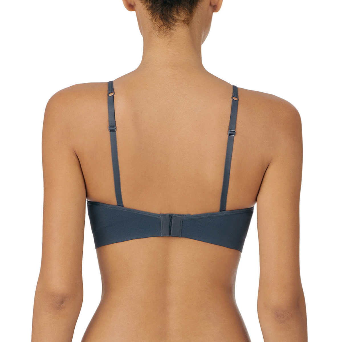 Foto 6 pulgar | Brasier DKNY 2 Pack Seamless Stretch Bra Azul y Gris para Mujer