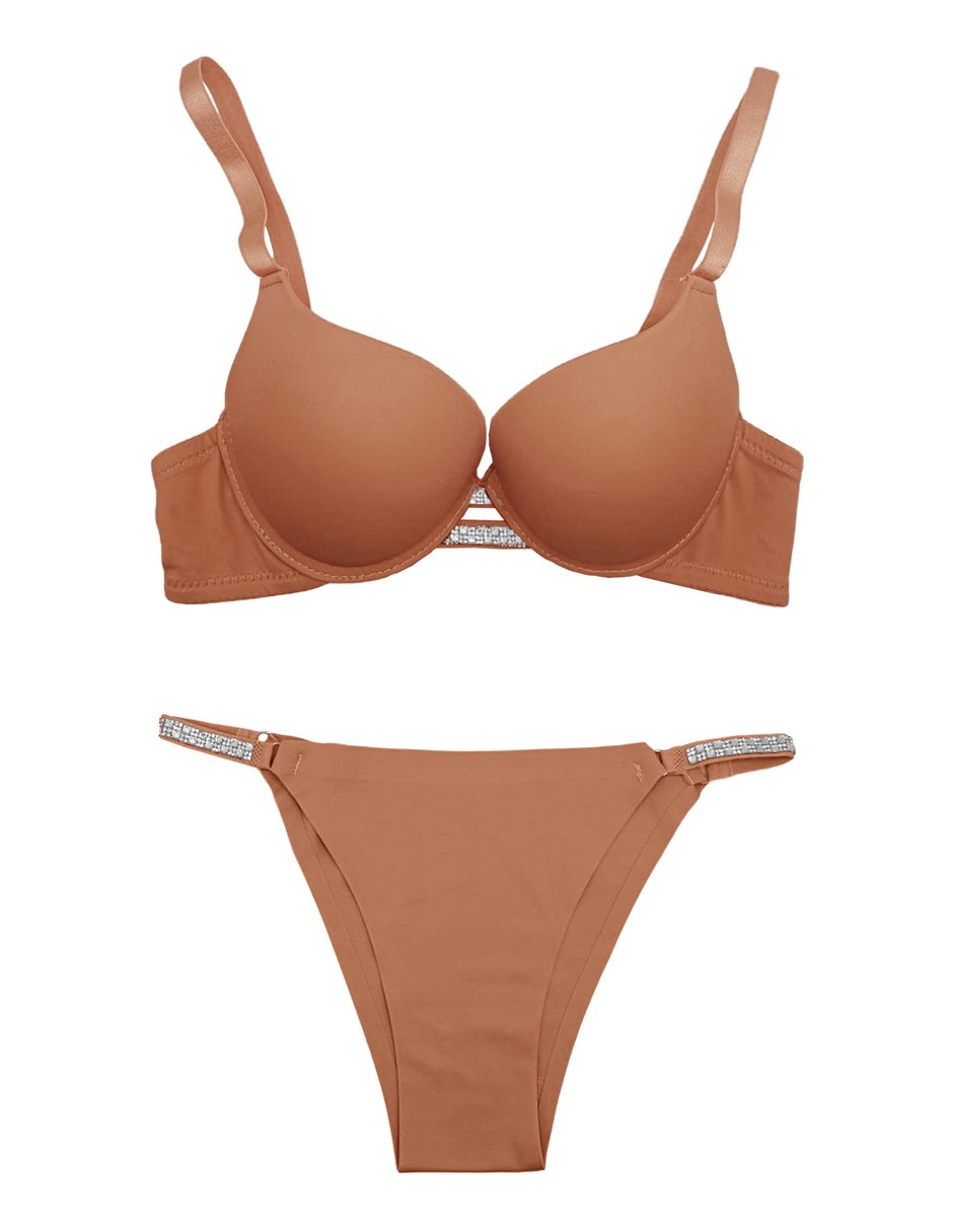 Foto 2 | Set de Brasier y Panty sin Costuras Tatys Fashion