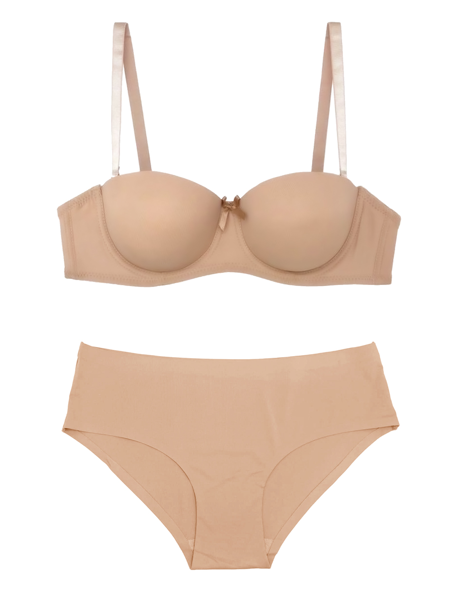 Foto 1 | Set De Brasier Push Up Y Panty Sin Costuras Tatys Fashion