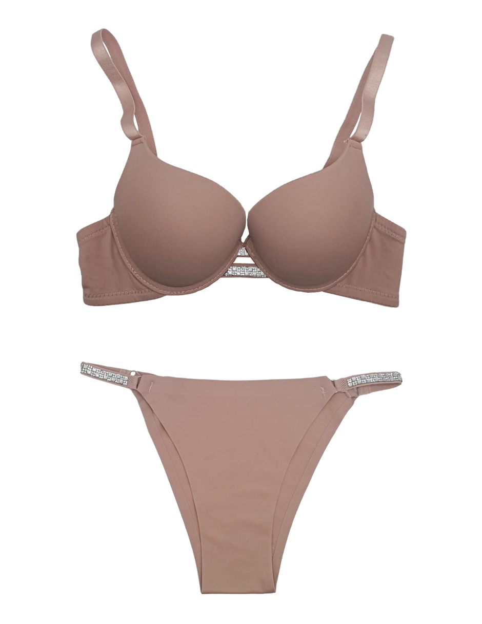 Foto 1 | Set de Brasier y Panty Sin Costuras Tatys Fashion