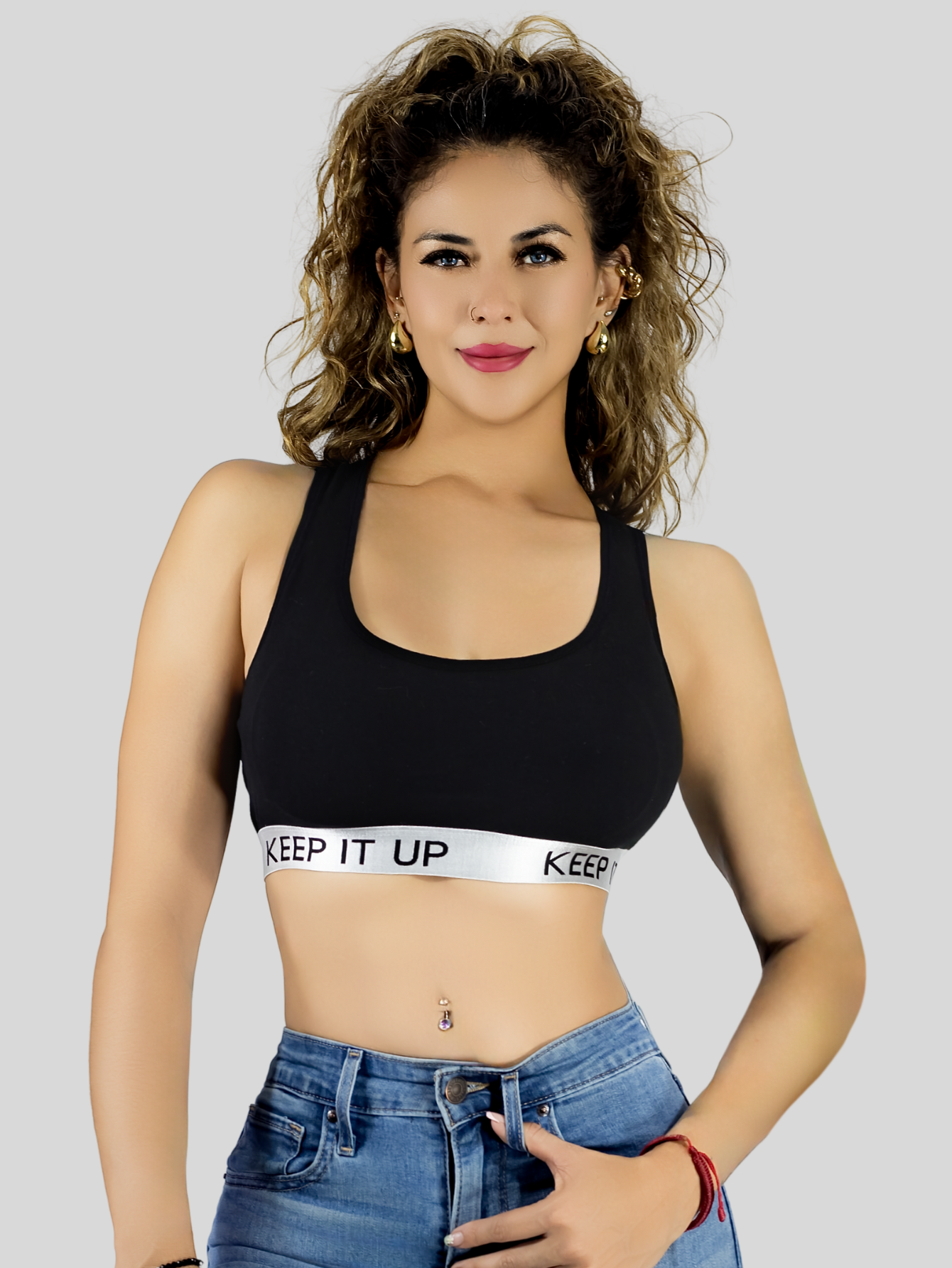 Foto 3 pulgar | Set De 2 Bras Mujer Con Copas Push Up Bl-1004-px2 Variedad De Colores Peto Medio