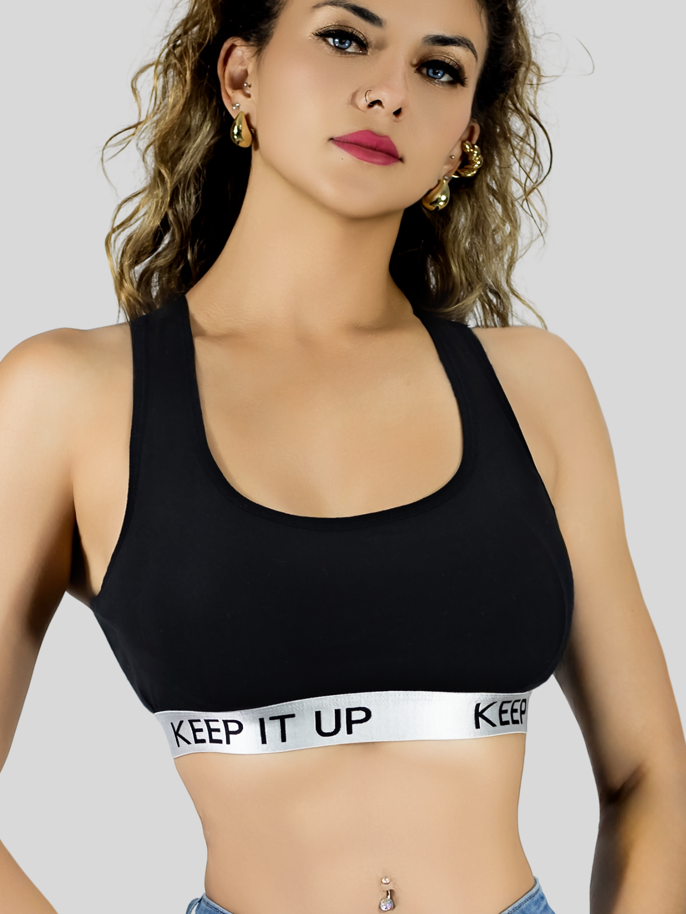 Foto 7 | Set De 2 Bras Mujer Con Copas Push Up Bl-1004-px2 Variedad De Colores Peto Medio