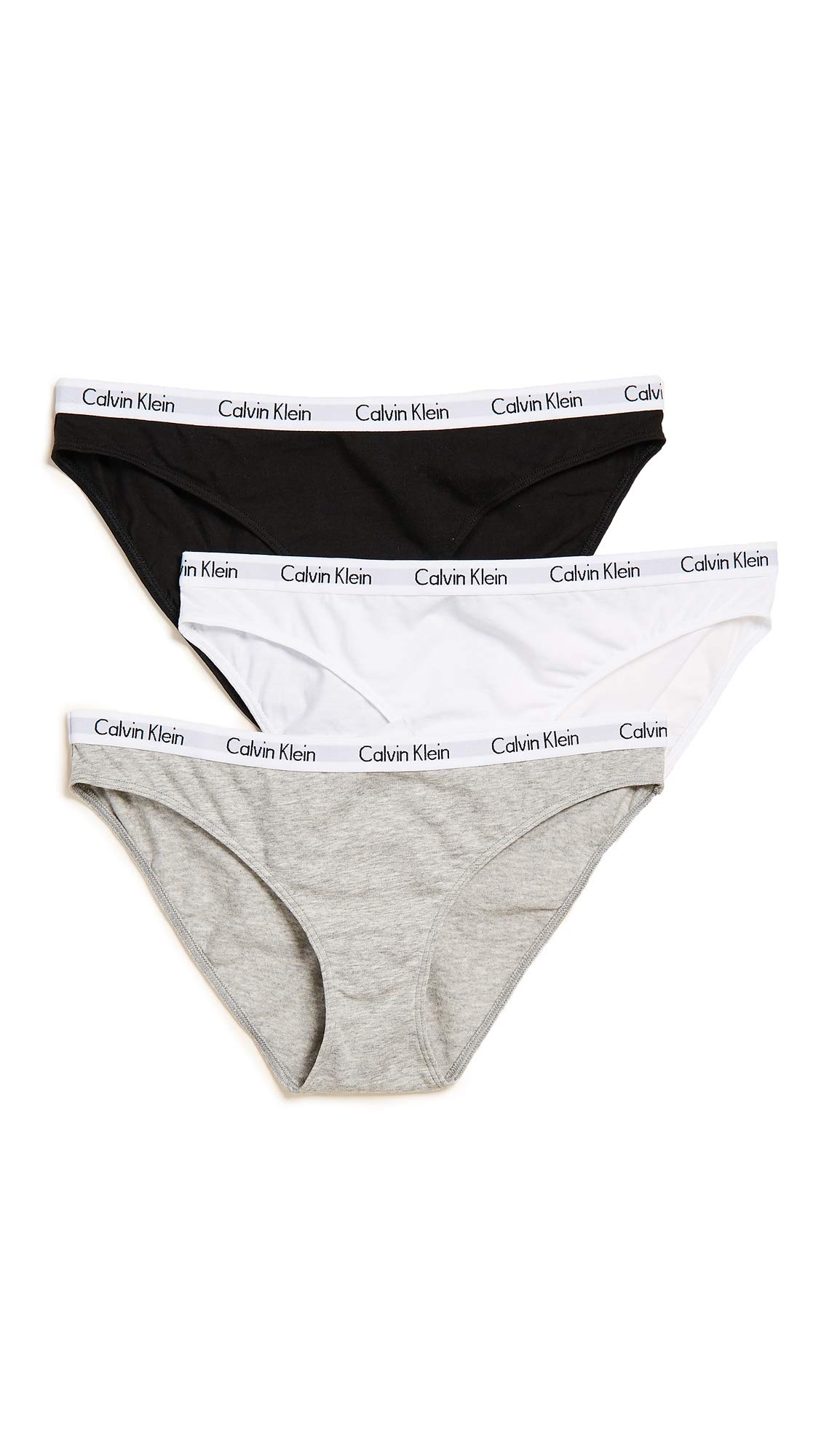 Foto 2 pulgar | Bragas Calvin Klein Carousel de Algodón para Mujer 3 Piezas - Venta Internacional