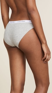 Foto 4 | Bragas Calvin Klein Carousel de Algodón para Mujer 3 Piezas - Venta Internacional