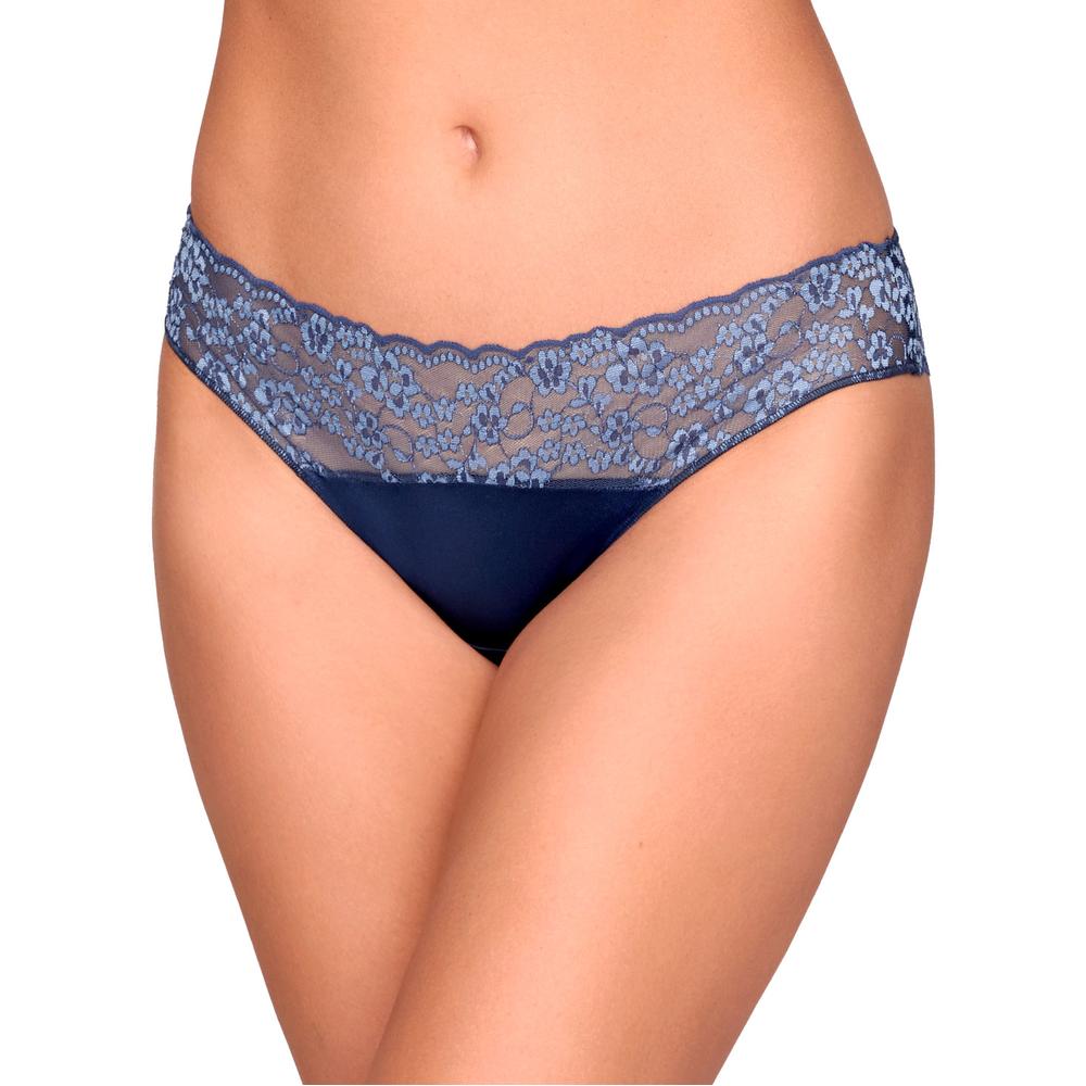 Foto 3 pulgar | Bikini Ilusión 78089 Azul Marino