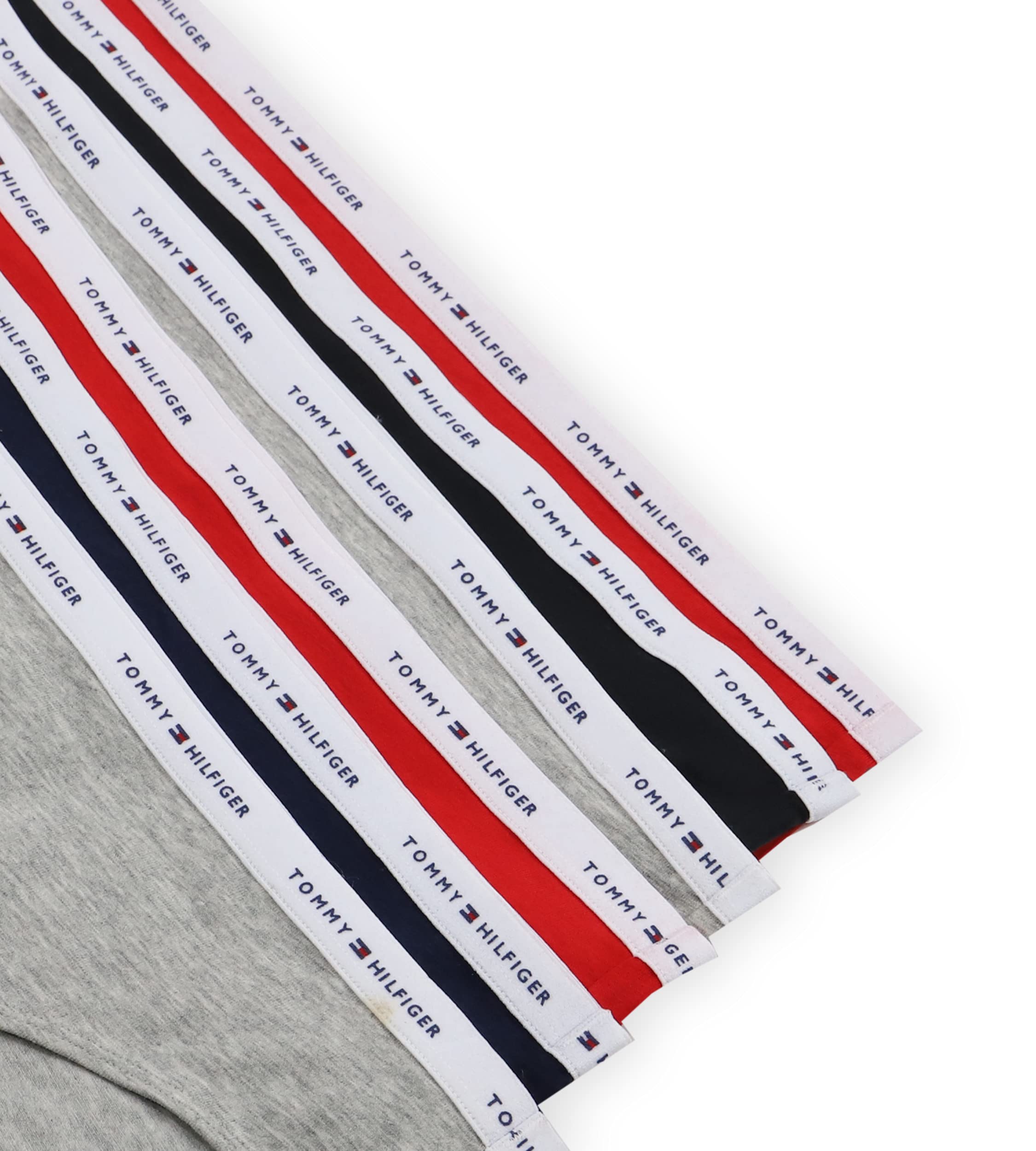 Foto 2 | Braguitas Tommy Hilfiger De Algodón Para Mujer, Paquete De 6, Talla M - Venta Internacional.