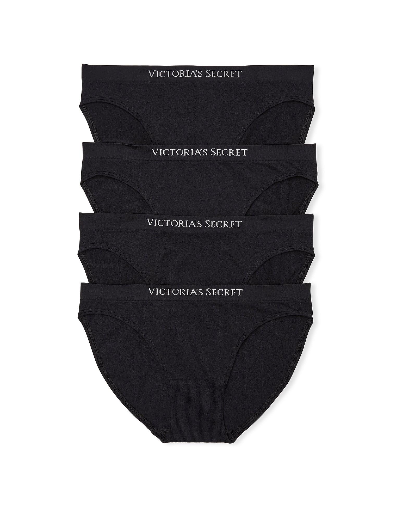 Foto 2 pulgar | Braguitas De Bikini Sin Costuras Victoria's Secret Para Mujer, Paquete De 4 - Venta Internacional.