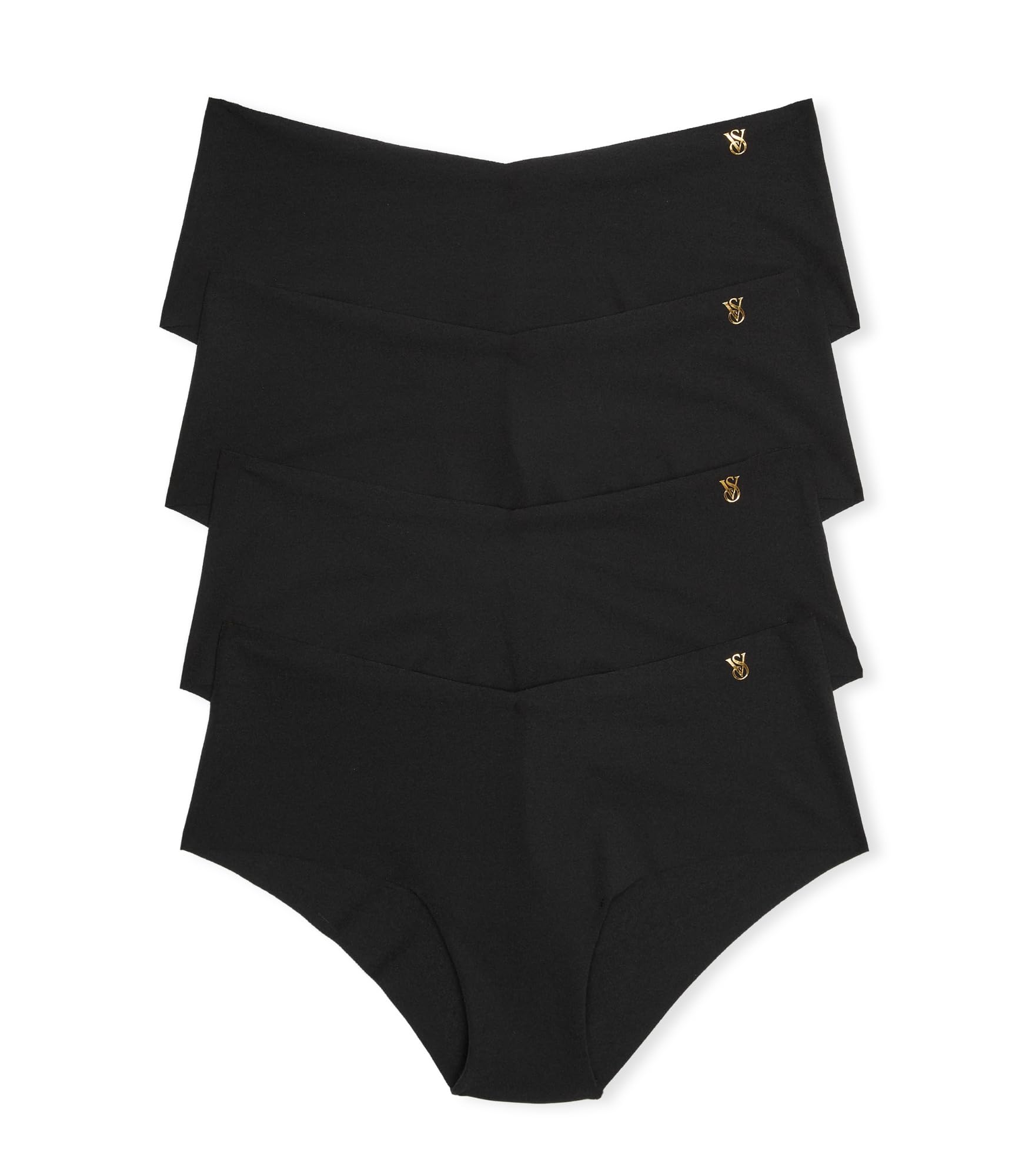 Foto 2 pulgar | Ropa Interior Victoria's Secret No Show Cheeky Negro para Mujer - Venta Internacional