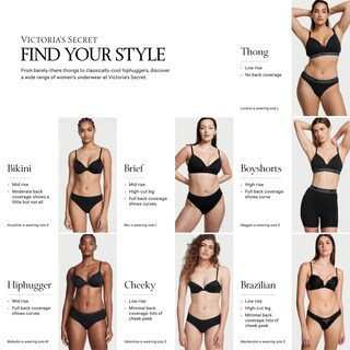 Foto 6 | Ropa Interior Victoria's Secret No Show Cheeky Women Neutrals - Venta Internacional