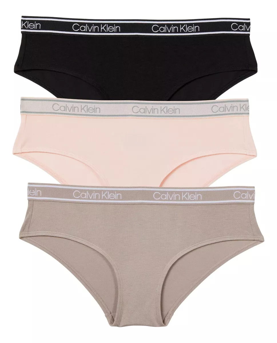 Foto 1 | Calzones Calvin Klein Mujer 3 Pack Suave, Elástico Y Cómodo