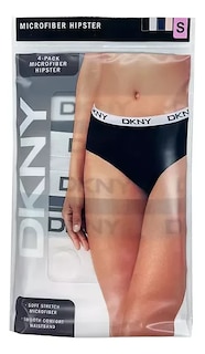 Foto 2 | Calzon Dkny Mujer Hipster 4 Pack Microfibra Basic Pack