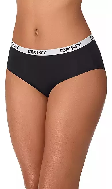 Foto 4 pulgar | Calzon Dkny Mujer Hipster 4 Pack Microfibra Basic Pack