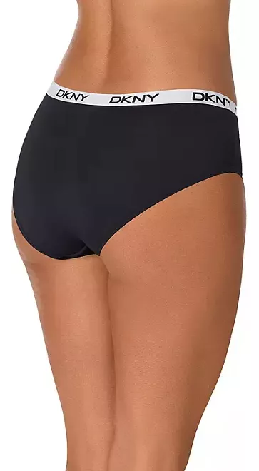 Foto 5 pulgar | Calzon Dkny Mujer Hipster 4 Pack Microfibra Basic Pack