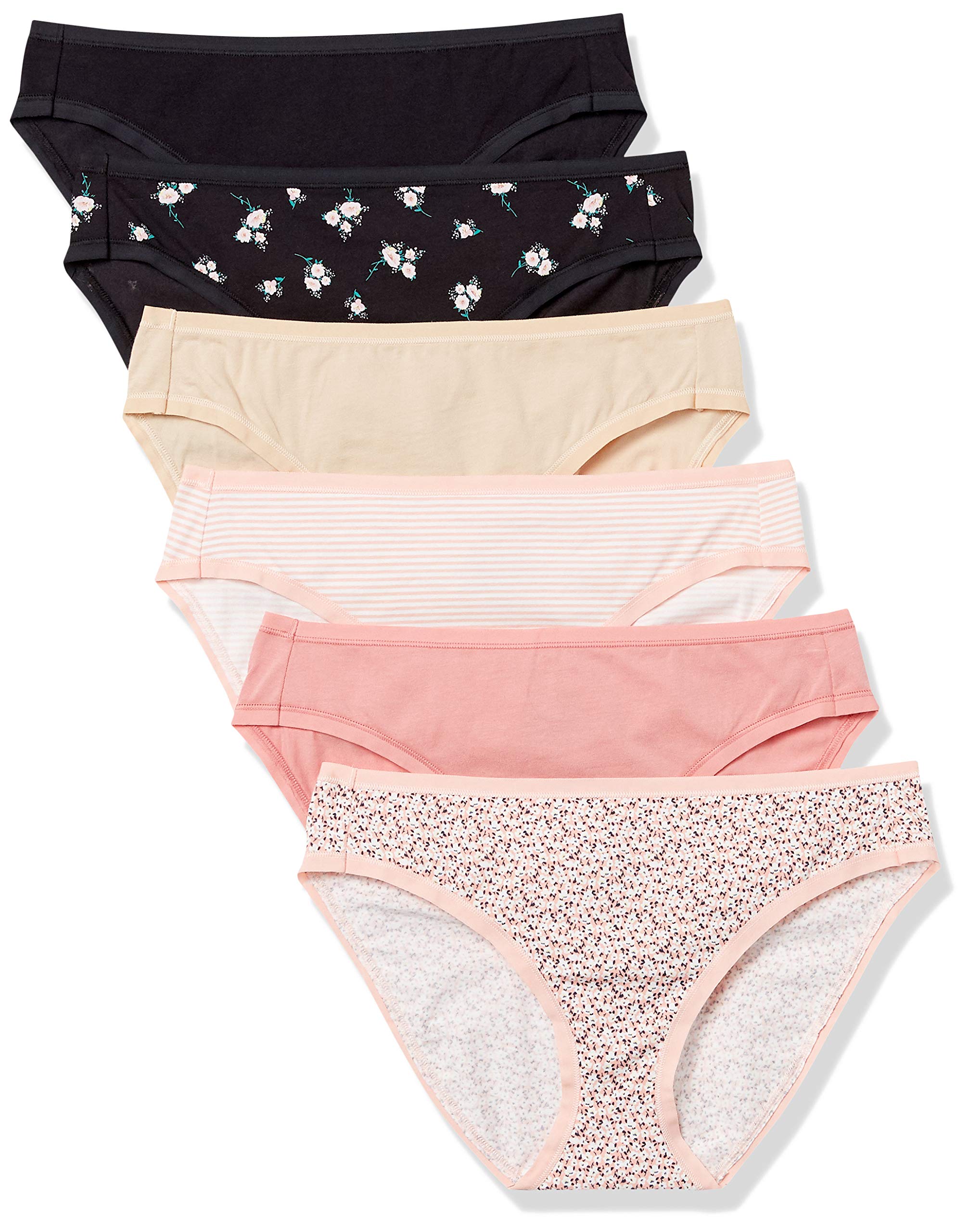 Foto 1 | Braguitas De Bikini De Algodón Para Mujer Amazon Essentials - Venta Internacional.
