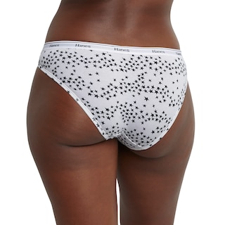 Foto 4 | Bikini Originals De Panties Hanes Para Mujer, Paquete De 6 Colores Surtidos - Venta Internacional.