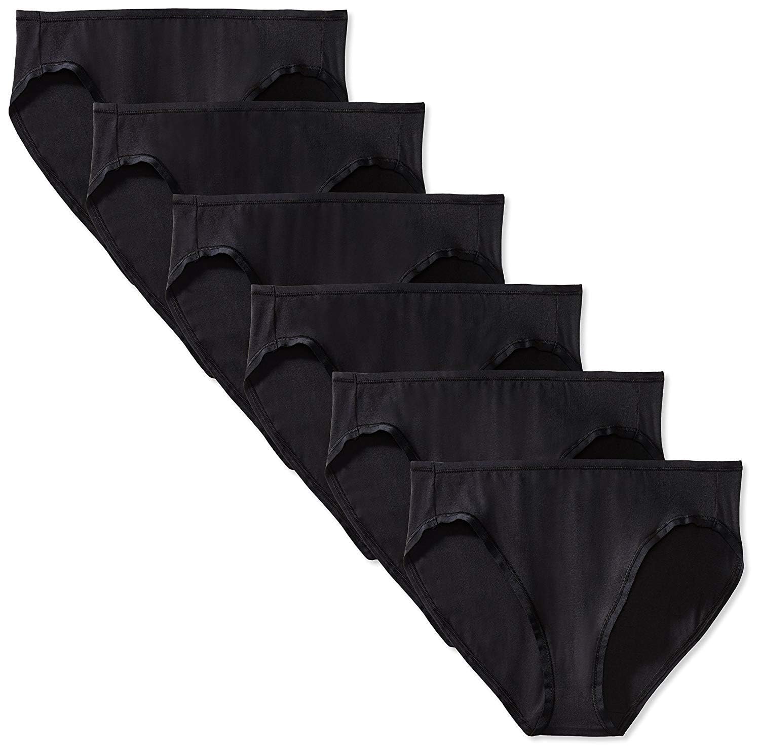 Foto 1 | Braguitas De Bikini De Algodón Para Mujer Amazon Essentials X6 - Venta Internacional.