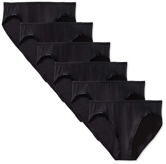 Foto 1 | Braguitas De Bikini De Algodón Para Mujer Amazon Essentials X6 - Venta Internacional.