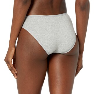 Foto 3 | Braguitas De Bikini De Algodón Para Mujer Amazon Essentials X10 - Venta Internacional.