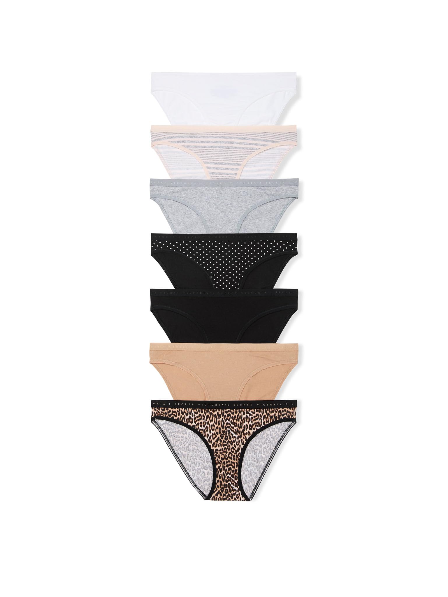 Braguitas Victoria's Secret De Algodón Con Cobertura Moderada - Venta Internacional.