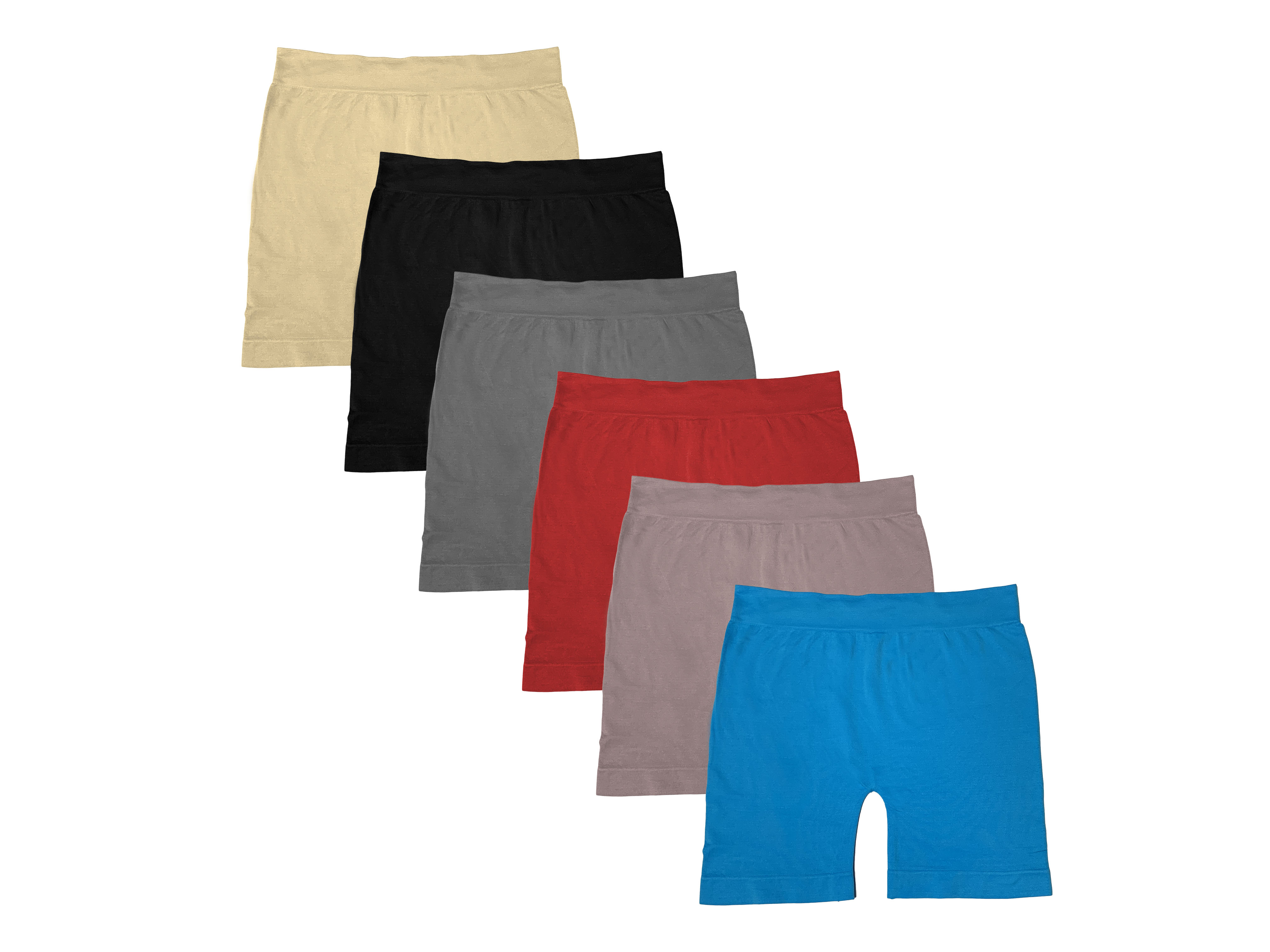 Foto 4 pulgar | Paquete con 6 Boxer Largo para Mujer Bloomer Tatys Fashion
