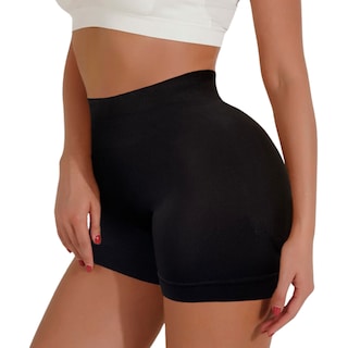 Foto 3 | Set De 2 Panty Fajas Boxer De Mujer Cyf-08 Negro Y Nude Levanta Gluteos