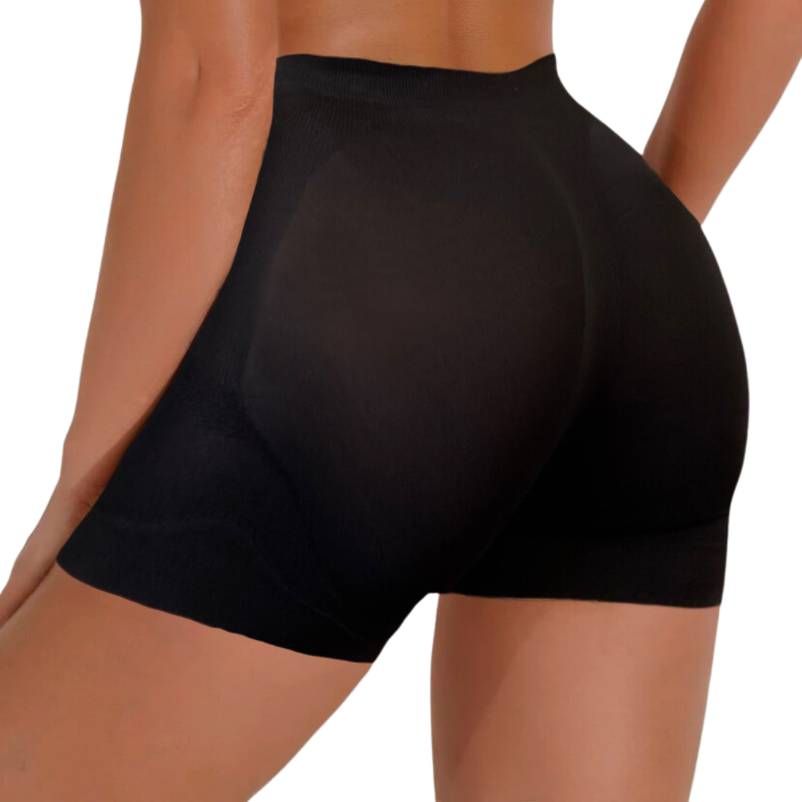 Foto 5 pulgar | Set De 2 Panty Fajas Boxer De Mujer Cyf-08 Negro Y Nude Levanta Gluteos