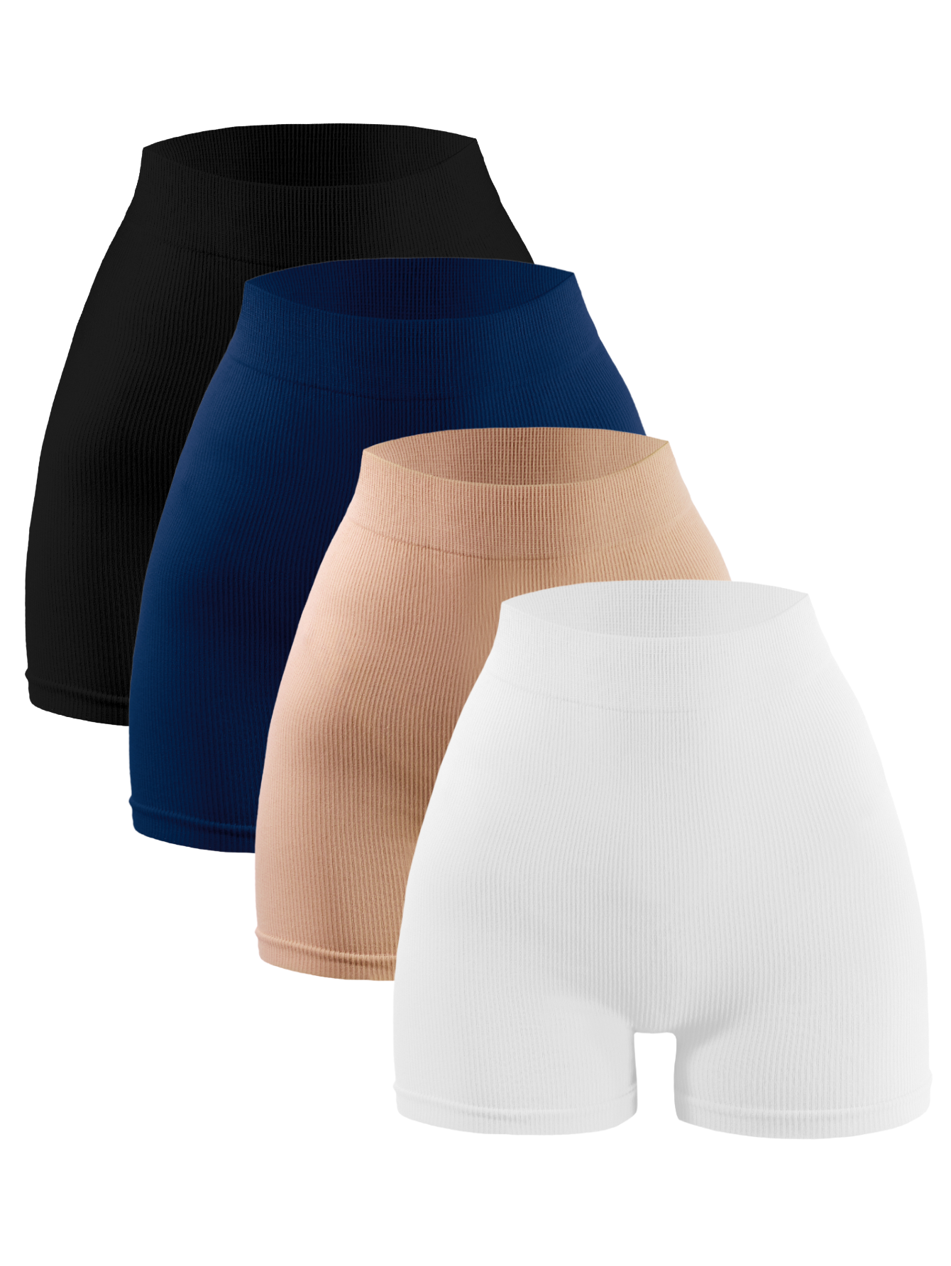 Set De 4 Boxer Short Cyf-09 Varios Colores De Uso Interior