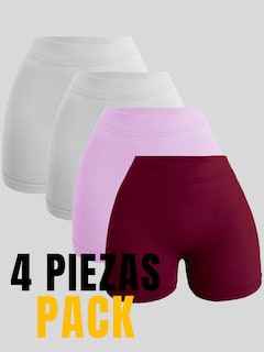 Foto 6 | Set de 4 Bóxers Short SH-019-PX4 Varios Colores