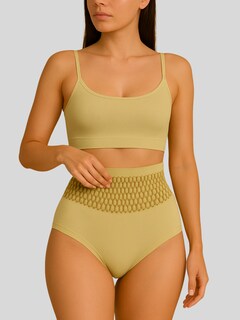 Foto 6 | Set 2 Panty Faja Mujer Cyf-010-px2 Verde Y Amarillo Moldeadora Con Compresión Zonal