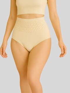 Foto 5 | Set 2 Panty Faja Mujer Cyf-010-px2 Lila Y Crema Moldeadora Con Compresión Zonal