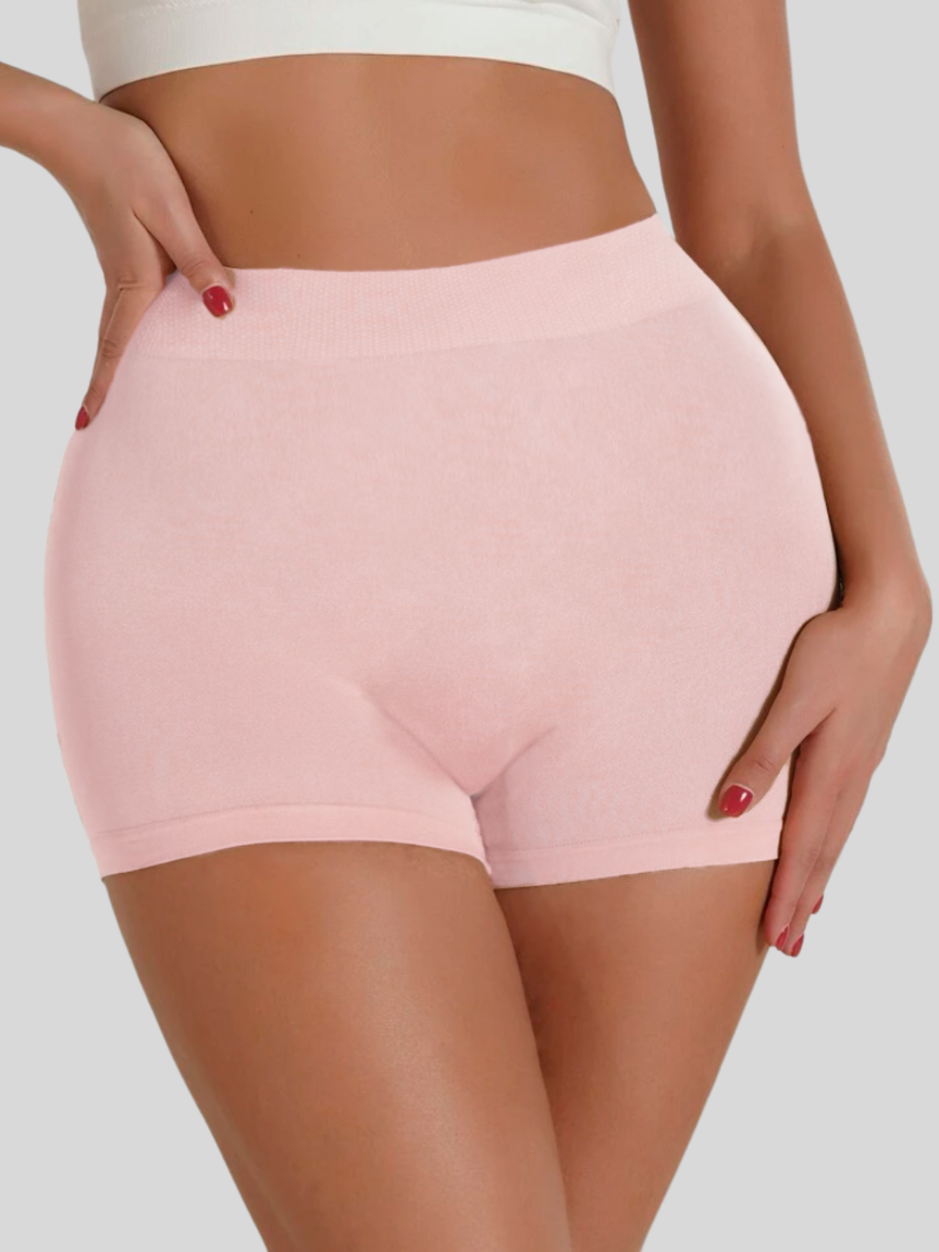 Foto 3 pulgar | Panty Fajas Boxer para Mujer Levanta Glúteos 2 Piezas