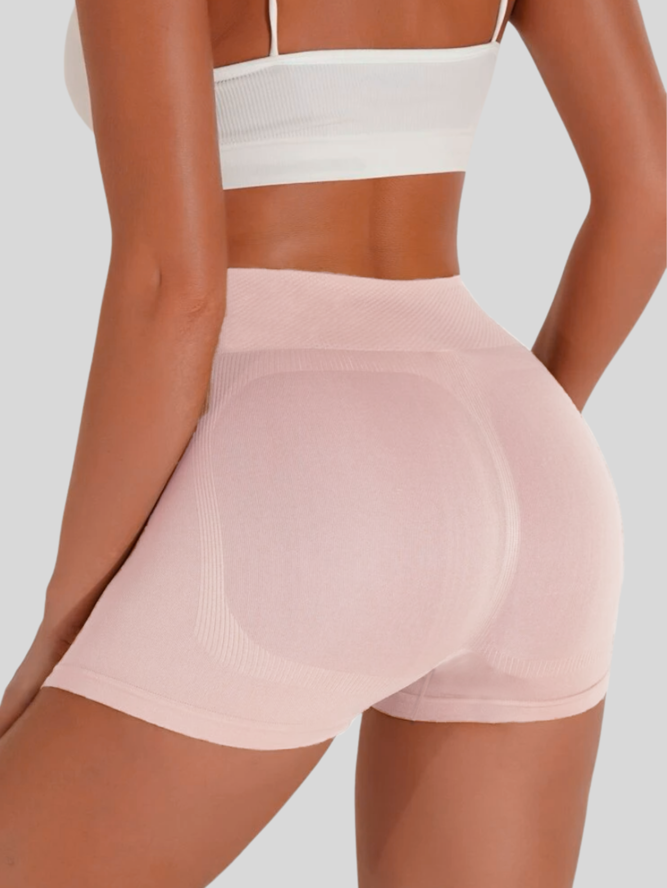 Foto 5 pulgar | Panty Fajas Boxer para Mujer Levanta Glúteos 2 Piezas
