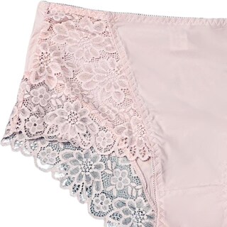 Foto 2 | Pantie Hiphugger para Mujer Tallas Extras 1313 color Rosa
